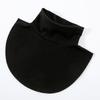 Fashion High Nack Fake Collar Neckerchief Detachable Collars Solid Color Winter Warm Scarf Women Shirt Collar