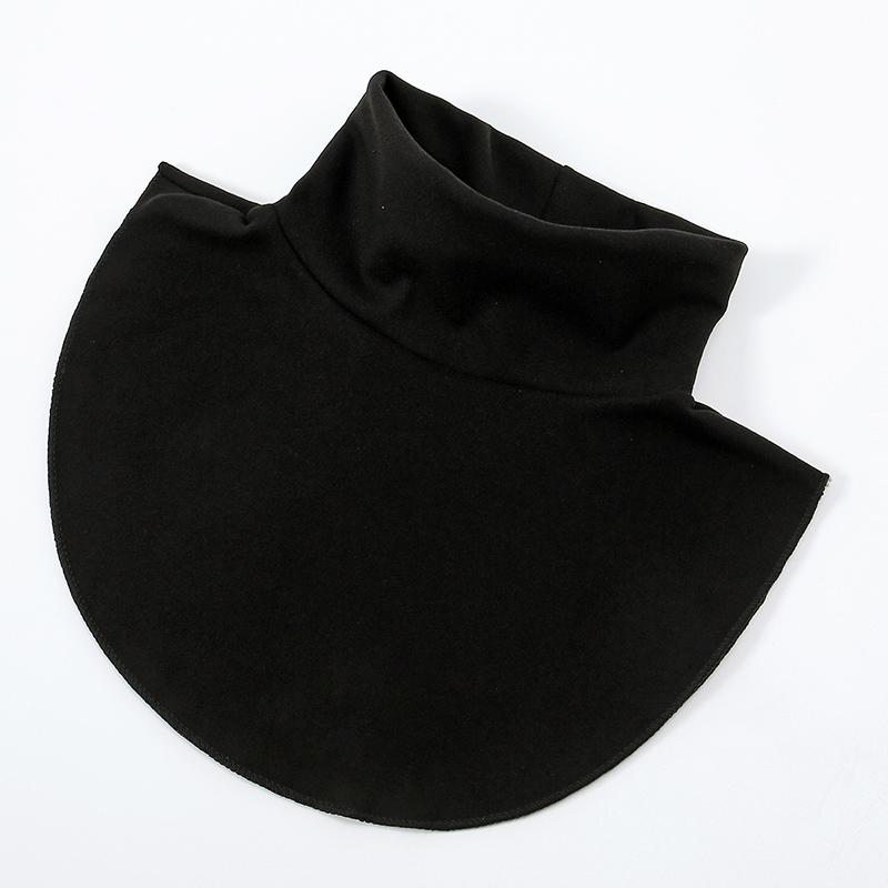 Fashion High Nack Fake Collar Neckerchief Detachable Collars Solid Color Winter Warm Scarf Women Shirt Collar
