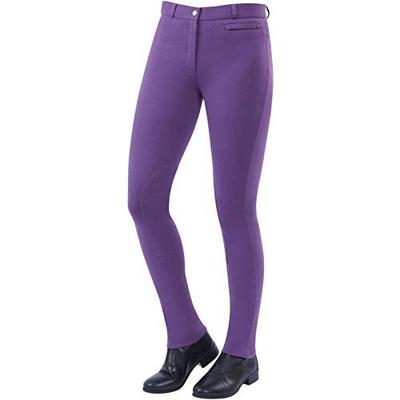 Womens/Ladies Supa-fit Zip Up Knee Patch Jodhpurs