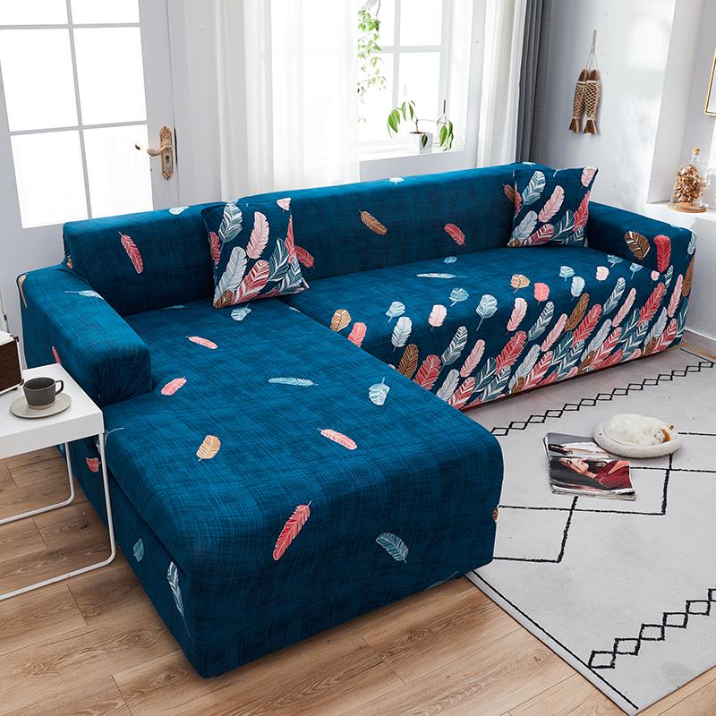 Elastic Sofa Cover High Quality Adjustable Sofas Chaise Covers Lounge Sectional Couch Corner Sofa Slipcover