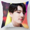 Cozy 45cm Kpop Bts Bangtan Boys Cushion Cover Decorative Soft Pillow Case For Home