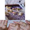And Unique Beautiful Floral Open Ring For Women With Adjustable Fit Crafted From Highquality Material Copper