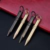 With Keychain Mini Ballpoint Pen Brass Writing Pen New Gel Pen  Outdoor