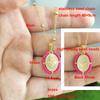 QMHJE Virgin Mary Pendant Charm Necklace Women Cross Scared Heart Jesus Choker Seed Beads Stainless Steel Chain Gold Color Mom