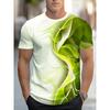 T-shirt Estive Digitali Stampate da Uomo Sono Marche Trendy con Nuovo Design Stampato Maniche Corte. Adatto per l'uso quotidiano all'aperto