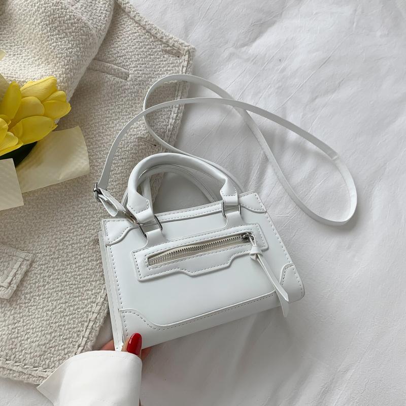 Crossbody Bag for Women  Fashion Casual Western Style Shoulder Handbag Simple Texture Messenger Small Square Bag