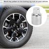 Wheel Lock Lugnut for Jeep Compass #806 Anti-theft Screw Nut Removal Key Socket 1pc