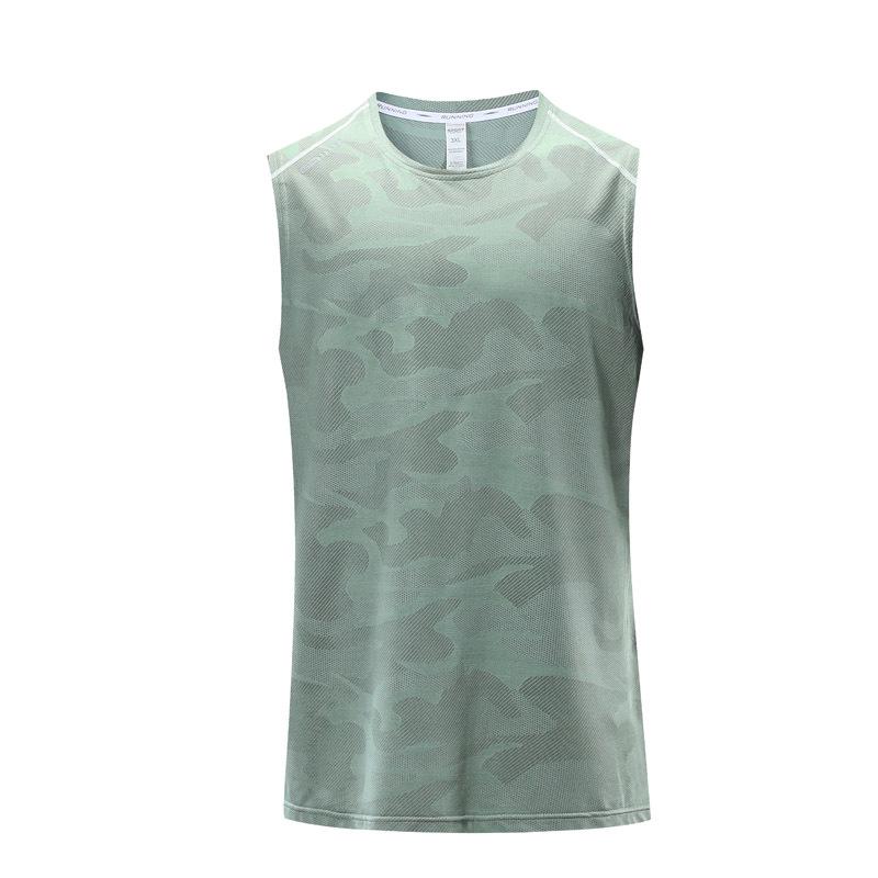 Men's Quick-Dry Sleeveless Sports Tank for Summer Training and Basketball