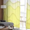 Gradient Geometry Fresh Summer Abstract Bedroom Transparent Sheer Curtains Holiday Decoration Window Voile Tulle Curtain