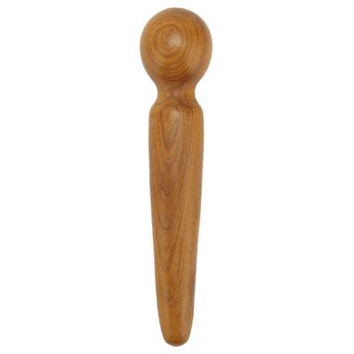Reflexzonenmassage Fußmassage Holzstab Holz Gesundheitstherapie Traditionelles Werkzeug Manueller Massager