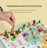 CPC CE Multifunctional Wooden Fishing and Radish Feeding Game Toy for Kids