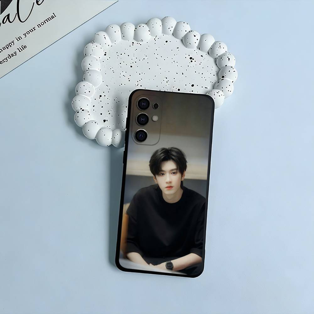 C- Chen Zheyuan-Actor Phone Case For Samsung S25,S24,S21,S22,S23,S30,Ultra,S20,Plus,Fe,Lite,Black Soft Silicone