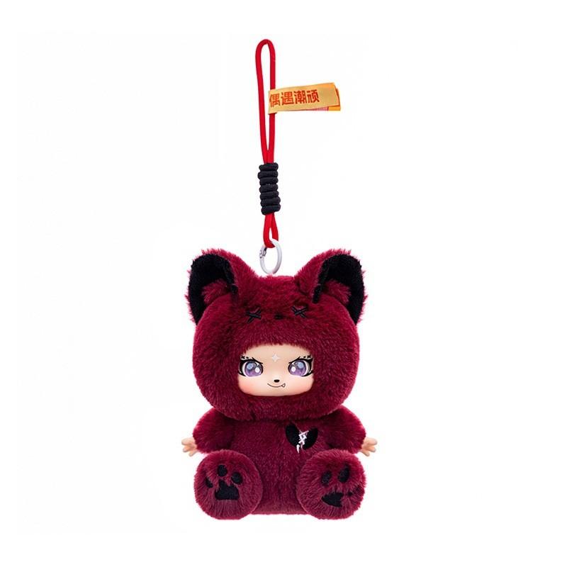 Wolf Murder Series Plush Toy Keychain With Soft Pvc Material For Kids And Collectors