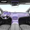 For Mercedes Benz EQE 2022-2023 Car interior Center console transparent TPU Paint protective film Anti scratch sticker LCD PPF
