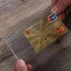 1/5/10PCS Transparent Card Cover Protective Holder PVC Waterproof Credit ID Business Card Protection Document Id Badge Case