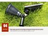 7-LED Solar Garden Spotlights for Outdoor Landscape and Lawn Lighting