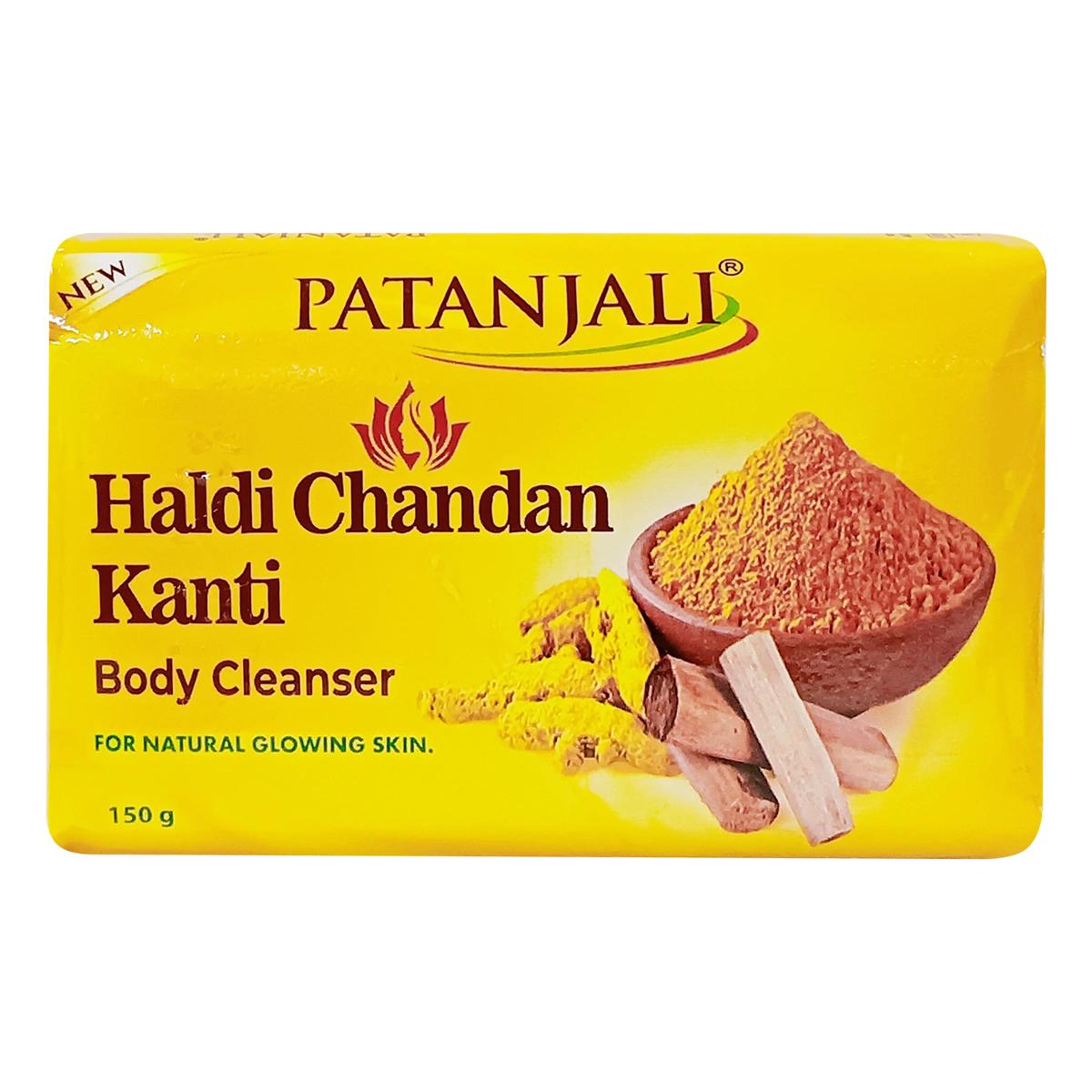 

Patanjali Haldi Chandan Kanti Body Cleanser, With Reduces Roughness, Improves Texture, 600gm