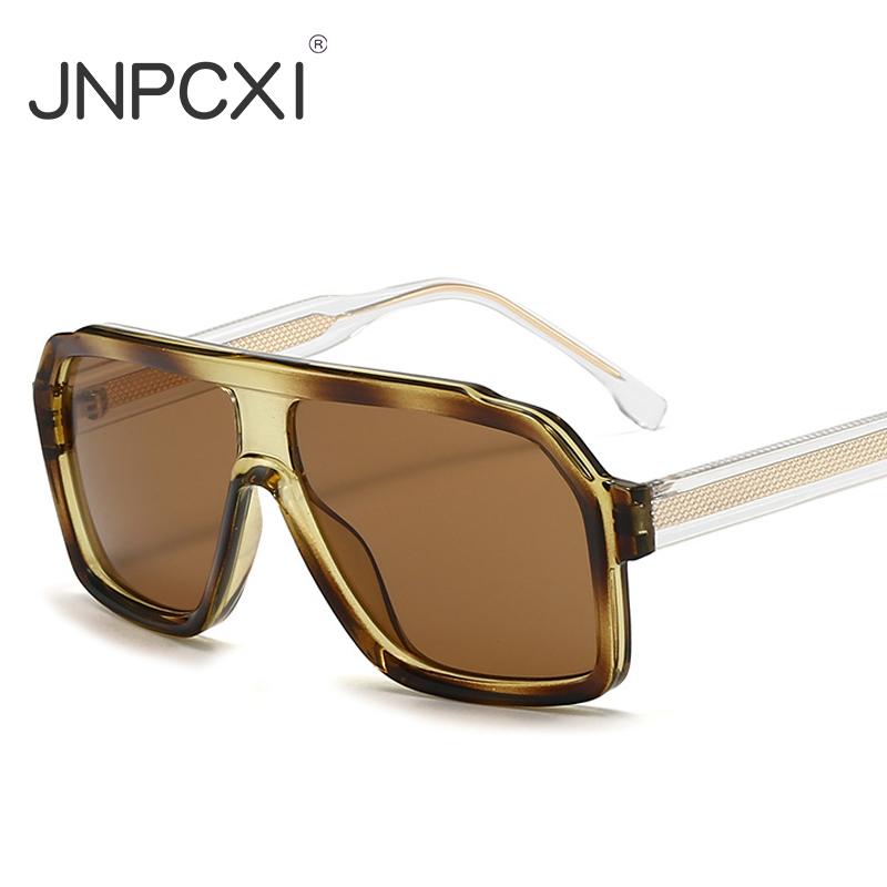  Oversized Retro Men Pilot Sunglasses Fashion Gradient Women Luxury Shades UV400 Outdoor Driving Square Sun Glasses