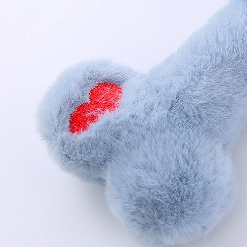 Pet Dogs Chewing Toy for Small Dogs Plush Bone Toy 3PCS Interaction Pet Teething Toy Aggressive Chewer Toy Dog Favor