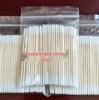 Double-Headed Ultra-Fine Microblading Cotton Swabs for Beauty Salons - 7cm Disposable Toothpick Cotton Swabs