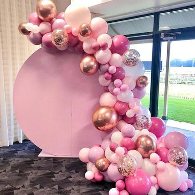 Pink Balloon Arch Kit Balloon Garland Bow Balloons Wedding Decor Baby Shower Girl Birthday Adult Bachelorette Party Baloon