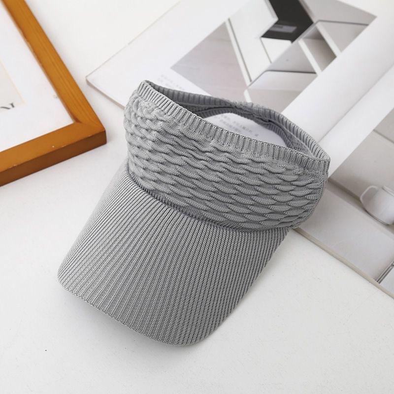 New Women Anti-UV Sun Hats Breathable Adjustable Empty Top Visor Caps for Tennis Golf Running Travel Beach Sport Outdoor Hat hat