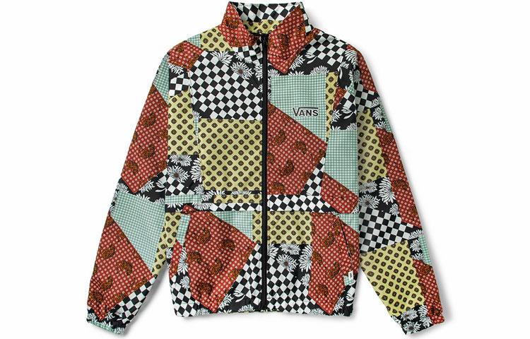 Vans Jackets Women s Multicolor Lapel Moderate Other VN0A4RBOZKC S