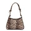 Fashionable Leopard Print Handheld Small Square Bag For Women In Chic Urban Style
