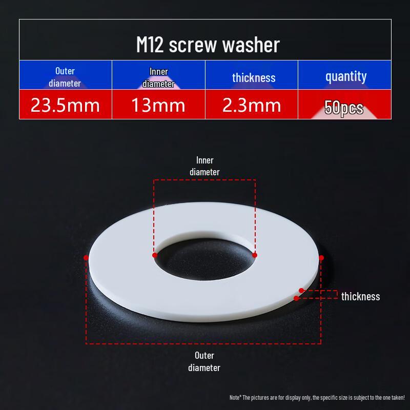 Ally PTFE Sealing Washer M12