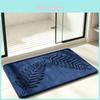 Polyester Memory Foam Bathroom Mat Non Slip Water Absorbent For Living Room And Kitchen Use