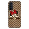 Tālruņa vāciņš - Minnie Gucci - Samsung galaxy A55 - Silikona - Mīksts - Universāls