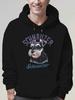 2024 New Unisex Fleece Sweatshirts Featuring a Stylized Schnauzer Dog Illustration, Perfect for Autumn And Winter, with Versatile Styles for Teens, In