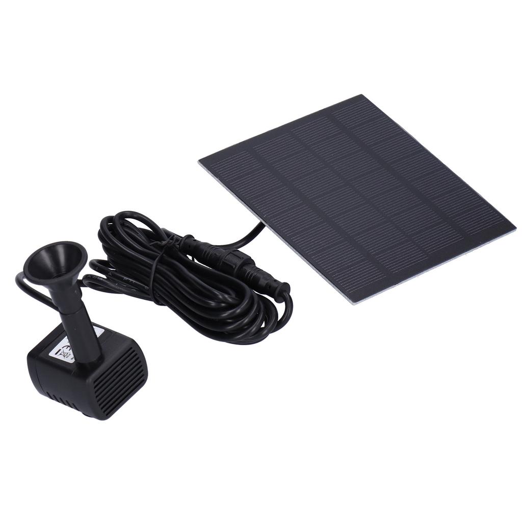 DC Brushless Solar Fountain Pump 180L Floating Waterfall Fountain Pond Garden Pond Pool Decoration