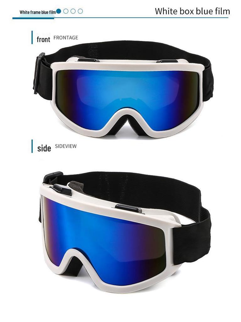 Outdoor Anti-Fog Large Frame Polarized Ski and Mountaineering Goggles