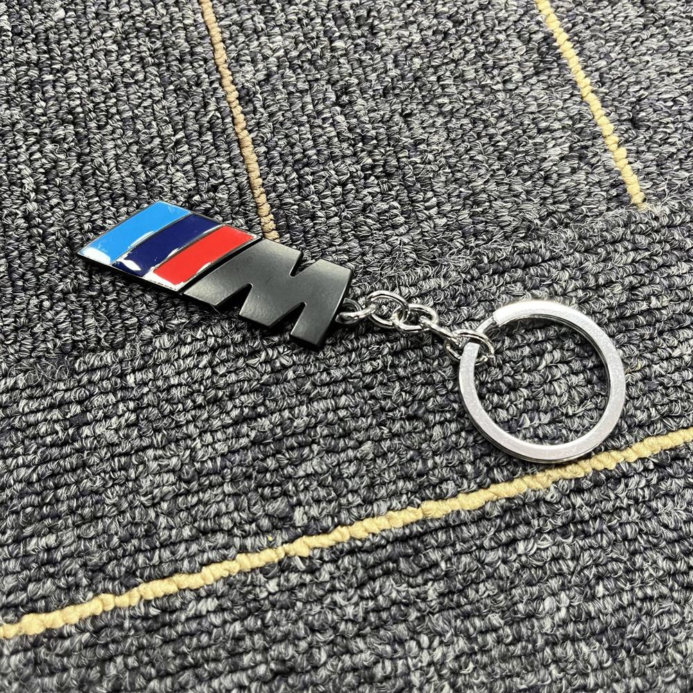 ZDNE2 Creative Metal Alloy Car Styling Keychain Car Emblem Key ring For BMW M Emblem E46 E36 E34 F10 E90 F30 E60 F30 E53 E30 E92 E87