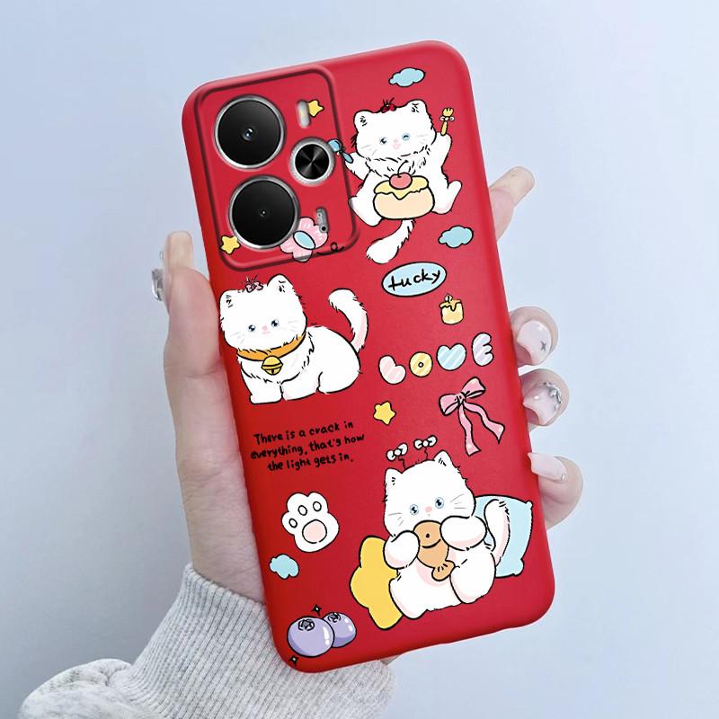 For Realme 14 5G Case RMX5075 Hot Cute Cartoon Panda Cover Soft Silicone Phone Case For Realme 14T Realme14 T 5G Back Cover Bags