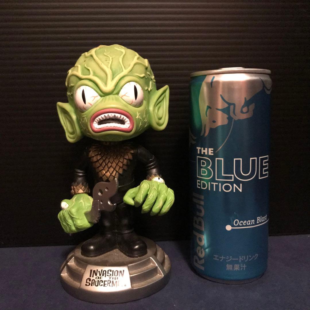 

[USED] Funko Invasion of the Dark Demon, the Big Head Big Head Wacky Wobbler Bobblehead