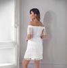 One Line Neck Dress Woman Tassel Fashion Solid Color Bodycon Off Shoulder Simple Style Temperament Elegant Vestidos Dresses