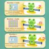 A Set Addition Subtraction Hands Full Game Digital Math Game Enlightenment Frog Balance Toy  Gift