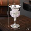 Vintage European Design Wine Goblet 1Pcs Food Grade Metal Drinkware Perfect for Wine Tasting Event Use