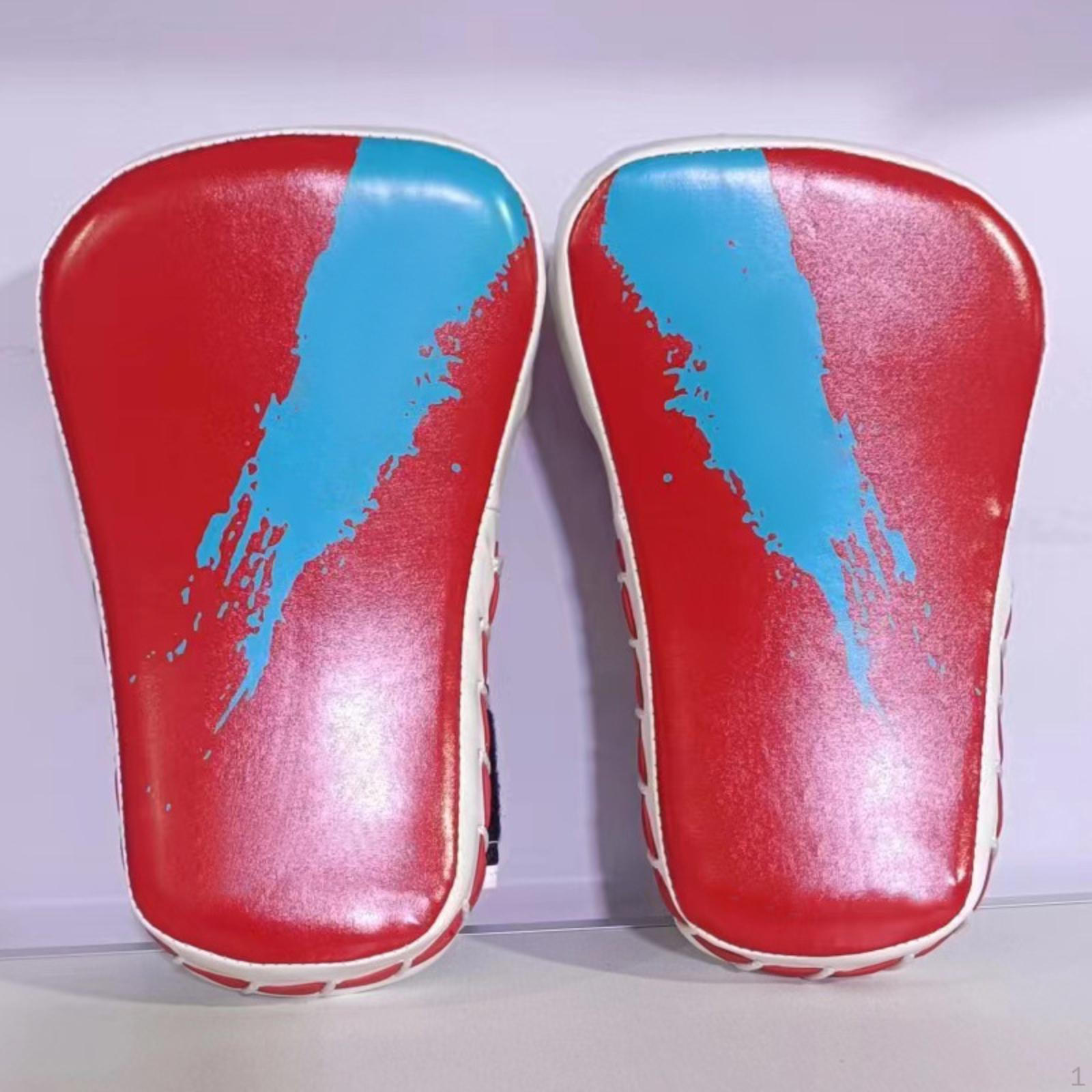 

Дети тхэквондо удары ногами бокс нога мишень детский спарринг удары красный