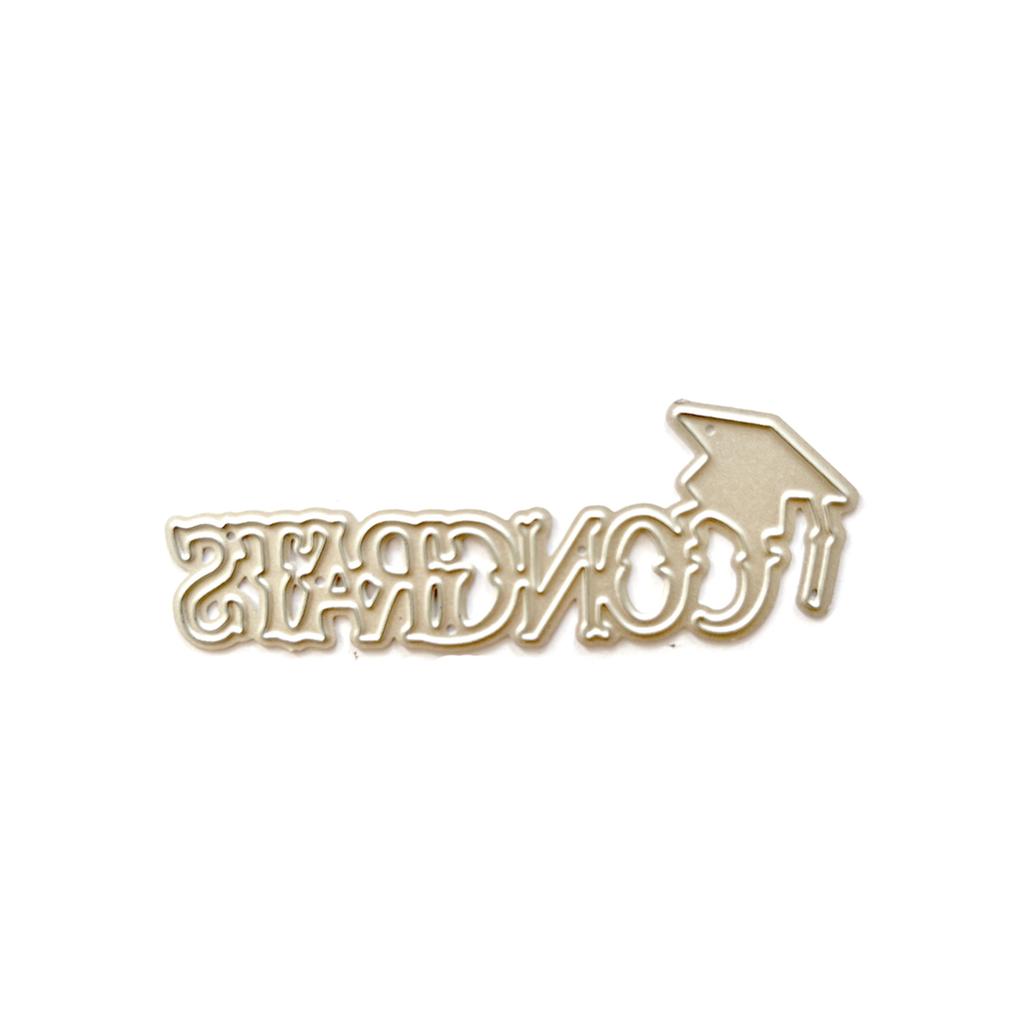 Graduation Metal Cutting Dies Stencils for DIY Scrapbooking Decorative Embossing Paper Cards Template Decor Die Cuts