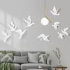 Europäischer dreidimensionaler Vogel-Wandschmuck Schwalbe Wandbehang Abstrakte Tierornamente Heimwanddekoration