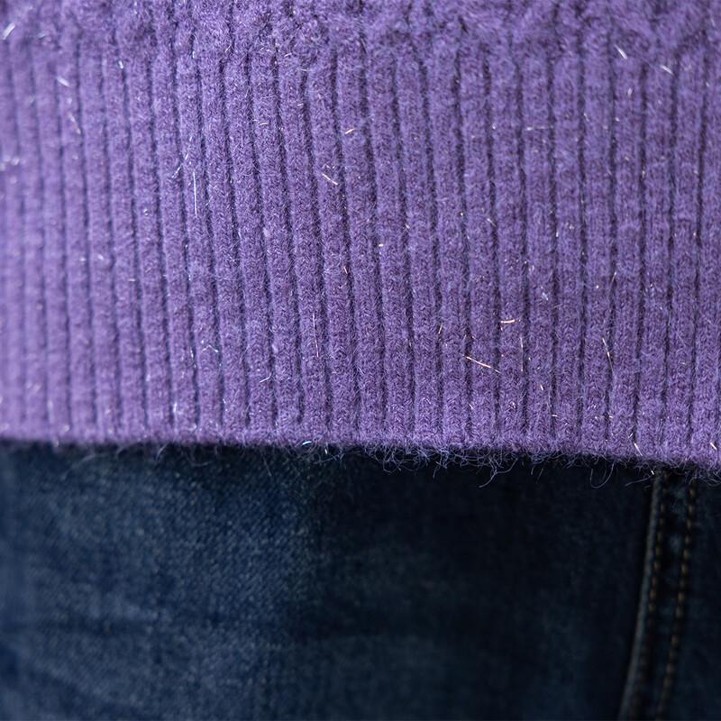 Mokana Women's French Romantic Long Sleeve Knit Sweater