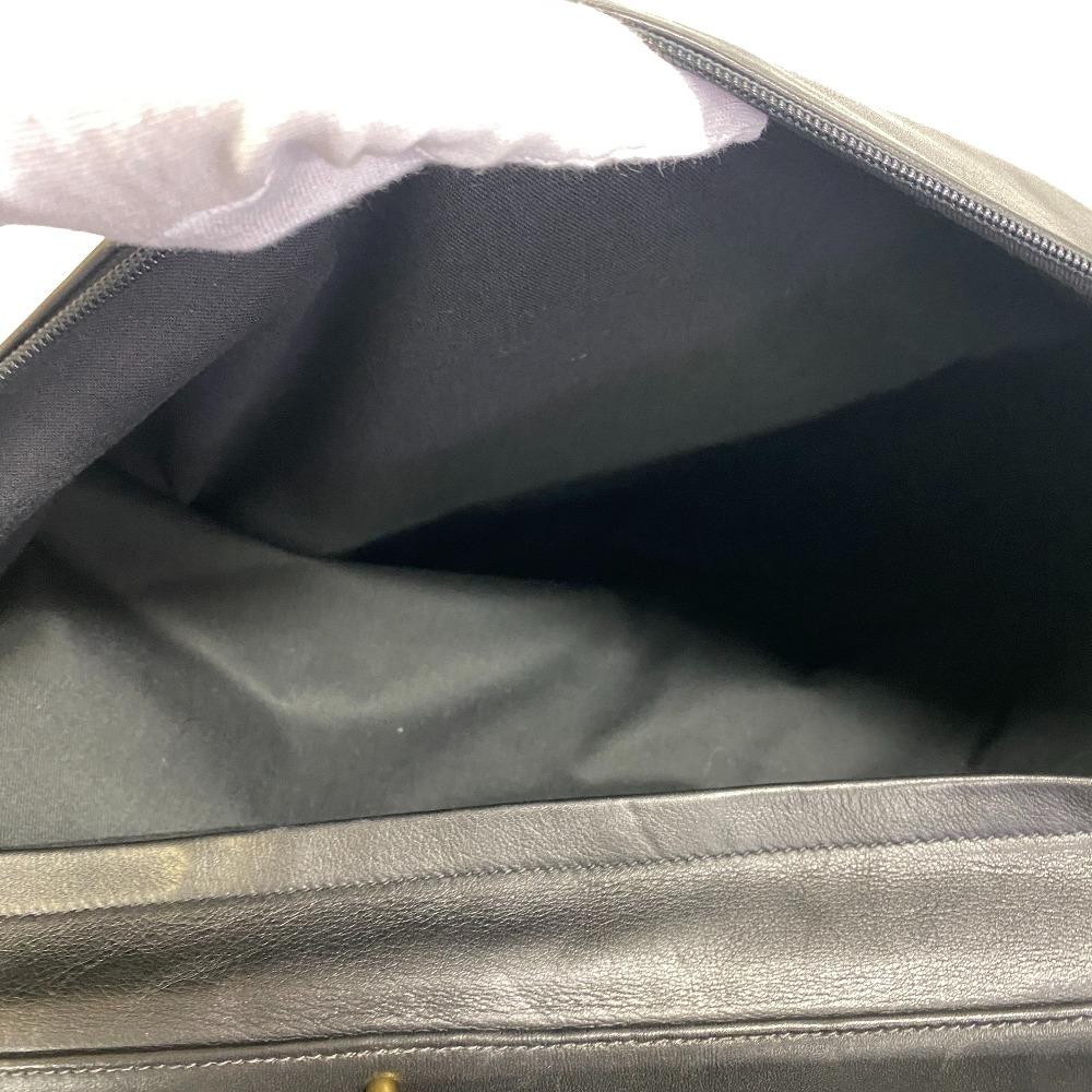 Coach Stary pokrowiec na garnitur, pokrowiec na walizkę podróżną 2-kierunkowy, skórzany, inne modne towary, czarna skóra, męski, używany