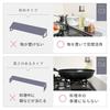 CICADA Smart Flat Stovetop Exhaust Vent Cover, Slim, Tsubame-Sanjo (75cm, Silver (Stainless Steel))