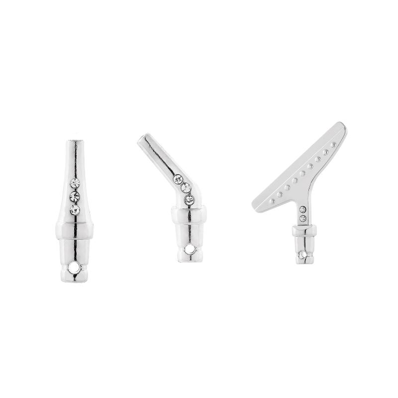 1/3 Stück DIY Bastelarbeiten Ersatz Stiftköpfe Legierung Wiederverwendbar Diamond Painting Stiftspitzen Punkt Bohrstiftköpfe