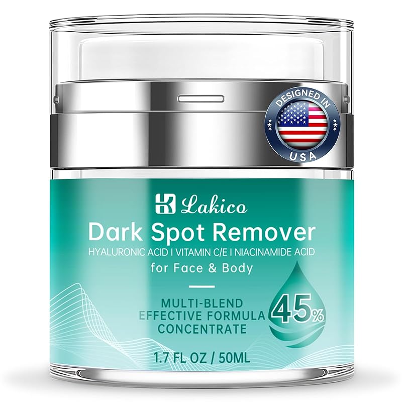 Dark Spot Remover for Face & Body, Dark Spot Corrector- Age Spot Sun Spot Freckles Melasma Brown Spot Remover Skin Care Repair Cream for All Skin 1.7 Fl Oz