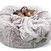 Divano a sacco in finta pelliccia - Disponibile nelle misure 5FT/6FT/7FT