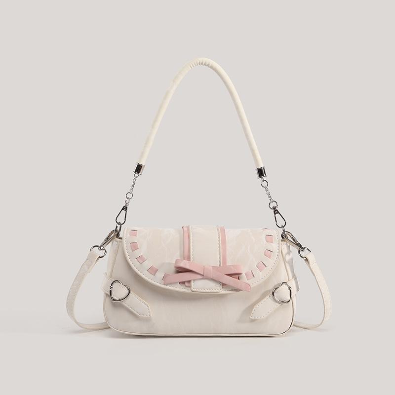 Niche Design Baguette Bag Commuter Motorcycle Bag Fashionable Single-shoulder Crossbody Bag